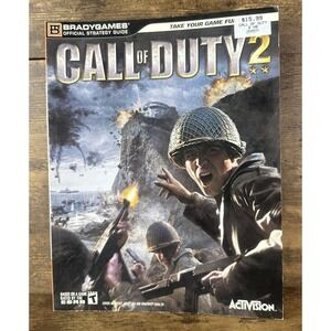 Call of Duty 2 Official Strategy Guide Book Activision Clean Fast & Safe Shippin